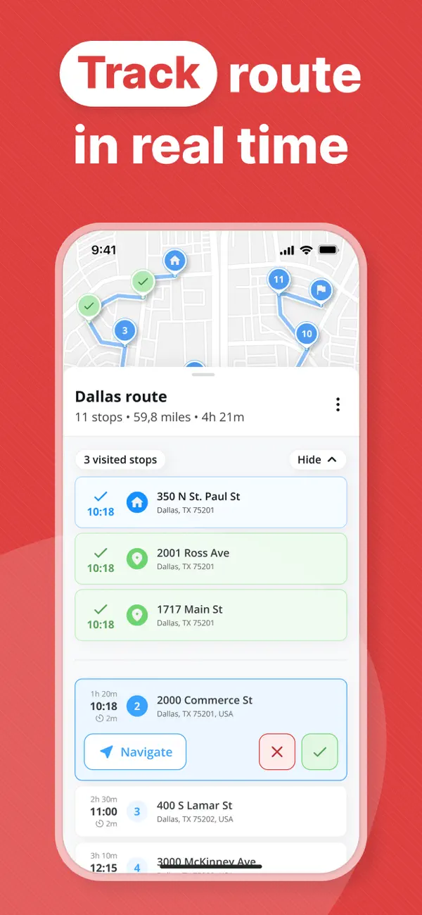 Multi-Stop Route XK Planner screenshot 1