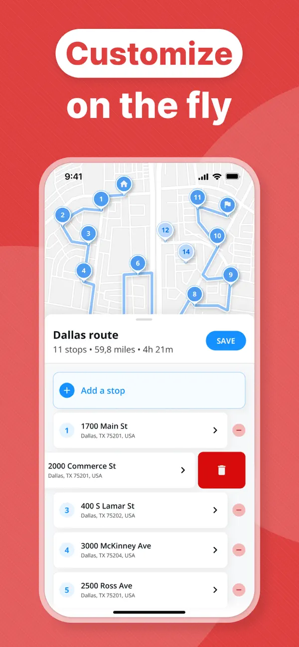 Multi-Stop Route XK Planner screenshot 3