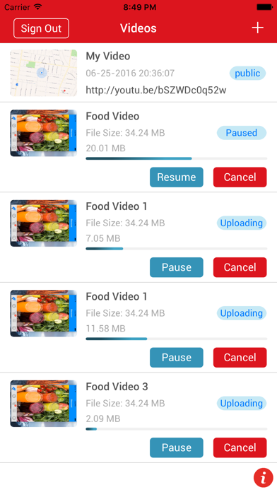 Multi Videos Upload 4 Youtube screenshot 5