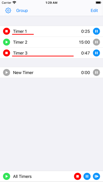 Multiple Countdown Timer screenshot 4