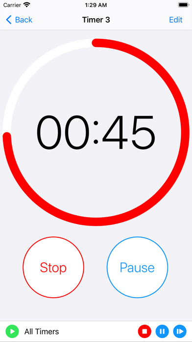 Multiple Countdown Timer screenshot 2