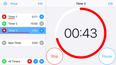 Multiple Countdown Timer screenshot 3