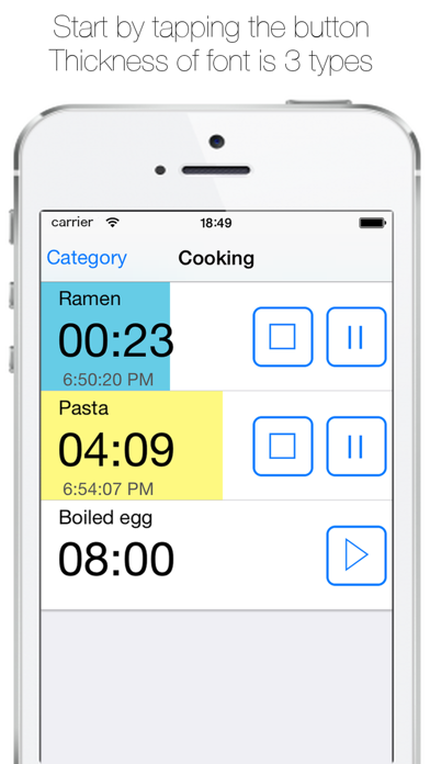 MultipleTimers+ screenshot 3