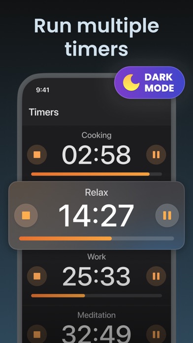 MultiTimer: Stopwatch + Timer screenshot 4