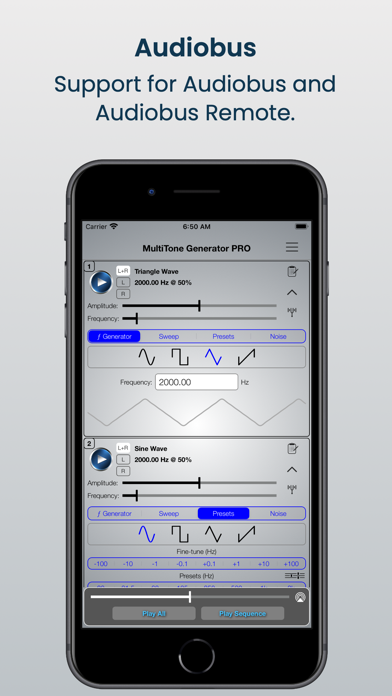 MultiTone Generator PRO screenshot 4