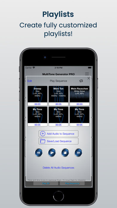 MultiTone Generator screenshot 3