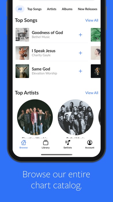 MultiTracks.com ChartBuilder screenshot 1