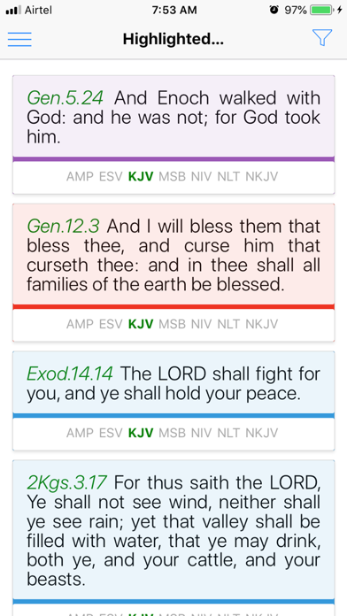 MultiVersion Bible (Offline) screenshot 1