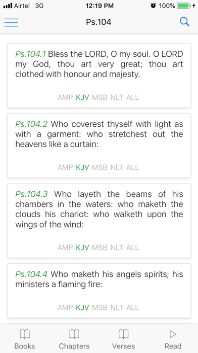 MultiVersion Bible (Offline) screenshot 5