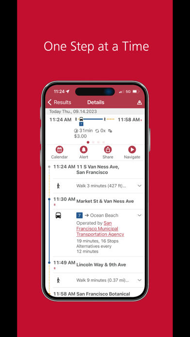 MuniMobile screenshot 3