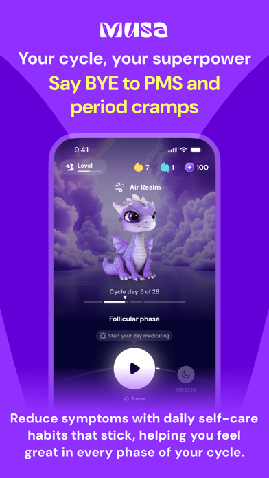 Musa: Period & Self-Care Pet screenshot 6