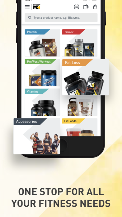MuscleBlaze screenshot 1