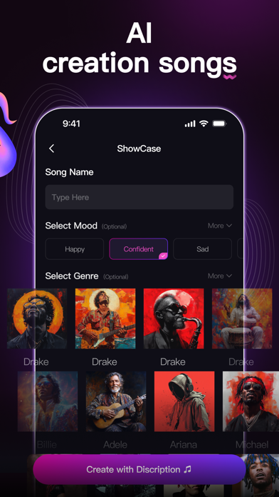 Musent: AI Songs & Music Maker screenshot 4