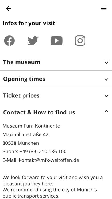 Museum Five Continents screenshot 1