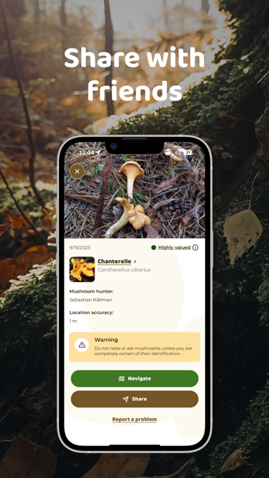 Mushroom Spot: mushroom map screenshot 1