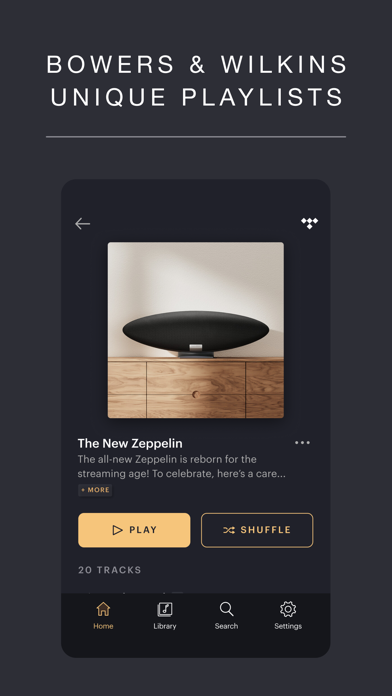 Music | Bowers & Wilkins screenshot 1