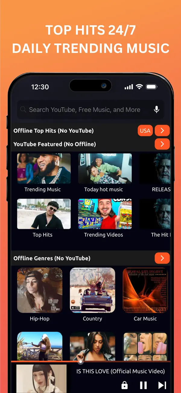 Music Downloader / MP3 Player screenshot 1