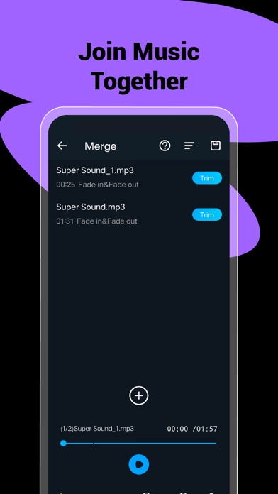Music Editor Cut MP3 Converter screenshot 1