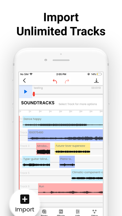 Music Editor: DJ Mixing Studio screenshot 4