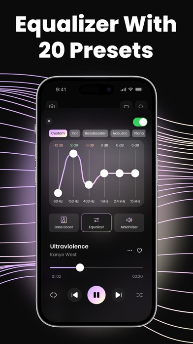Music EQ. Sound, Bass Booster screenshot 3