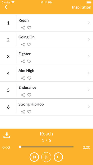 Music for Workout Sport & Gym screenshot 2