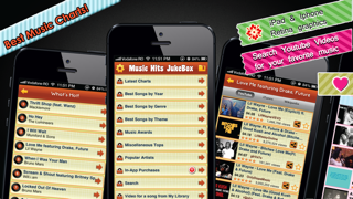 Music Hits Jukebox - Greatest Songs of All Time, Top 100 Lists and the Latest Charts screenshot 3