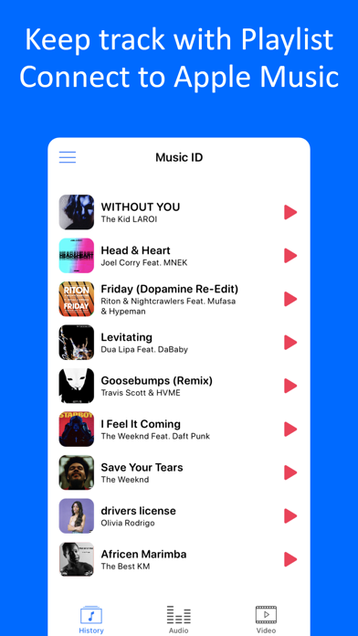 Music Identifier ‣ Find Songs screenshot 1