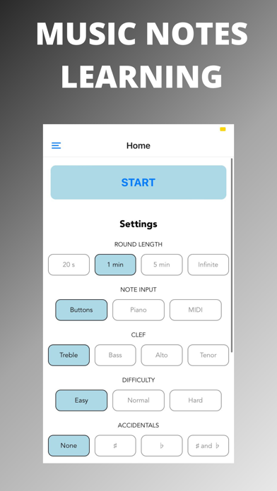 Music Notes Learning App screenshot 1