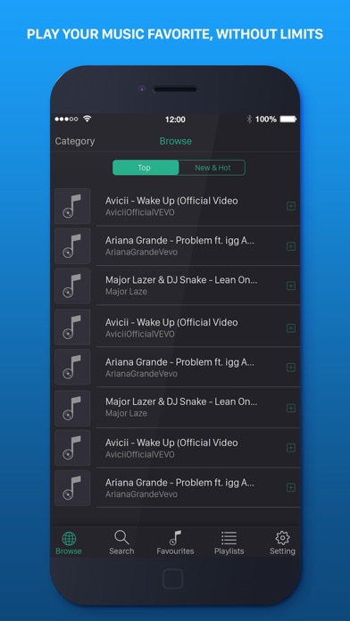 Music on Top - MP3 Music Play screenshot 4