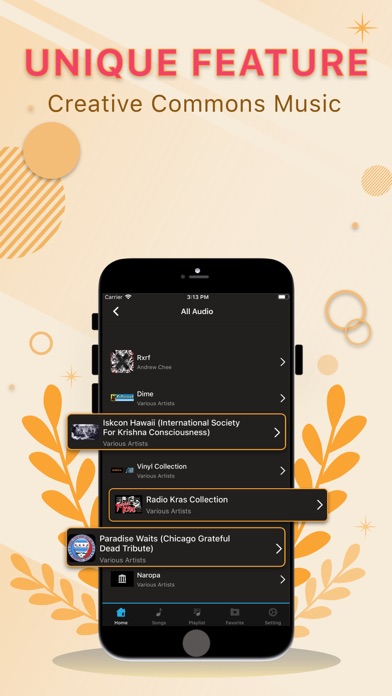 Music Player ๏ Unlimited MP3 screenshot 1