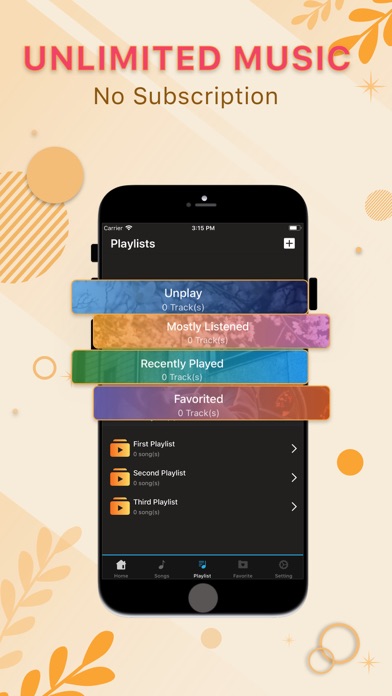 Music Player ๏ Unlimited MP3 screenshot 3