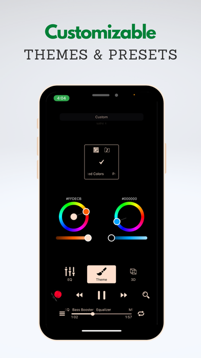 Music Player X : Equalizer screenshot 2