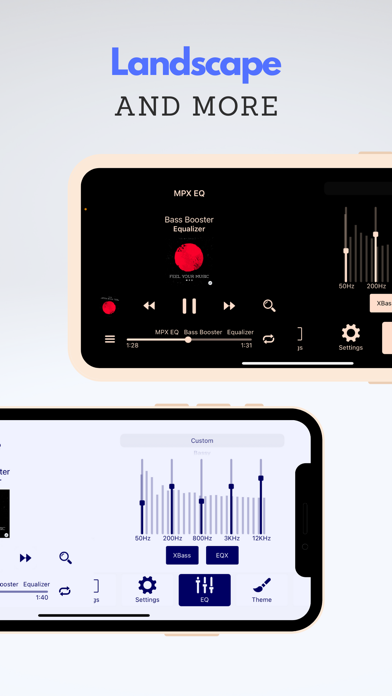 Music Player X : Equalizer screenshot 1