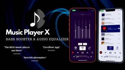 Music Player X : Equalizer screenshot 6