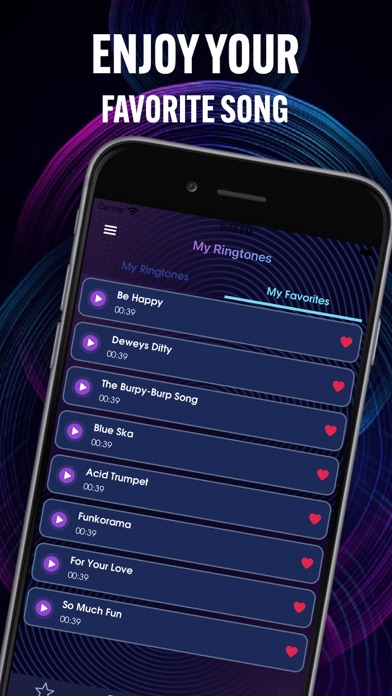 Music Ringtone : for iPhone screenshot 1