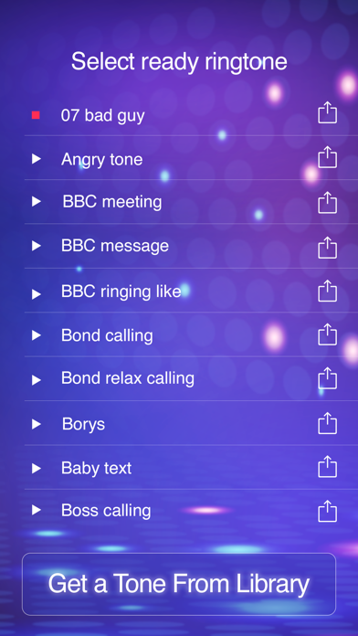 Music Ringtones for iPhone screenshot 1