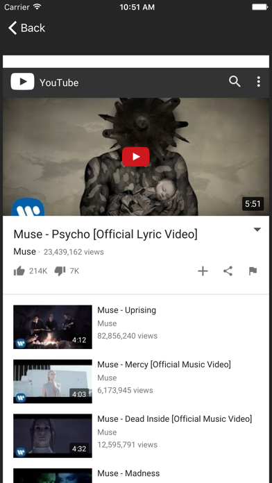 Music Top 200 Charts screenshot 1