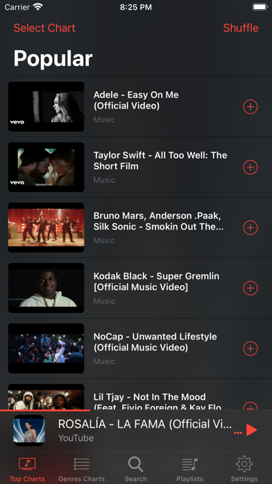 Music Video Player Musca screenshot 2