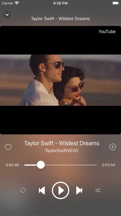 Music Video Player Musca screenshot 1