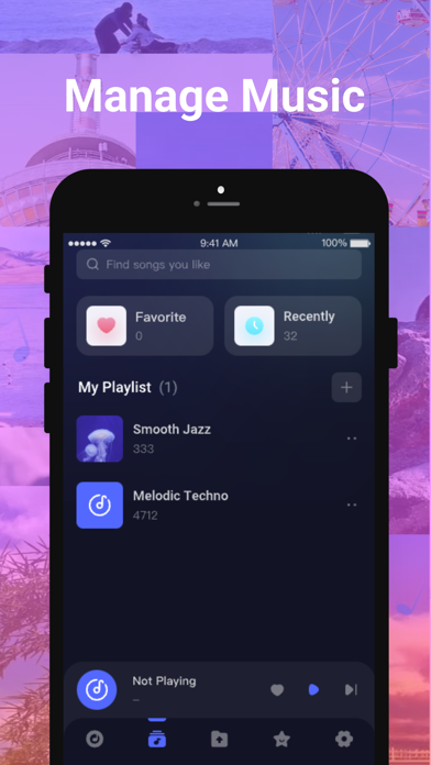 Musica XM-Offline Music Player screenshot 3