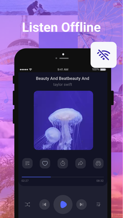 Musica XM-Offline Music Player screenshot 5