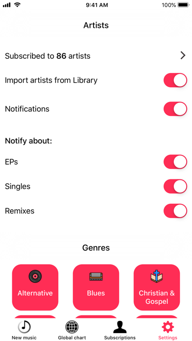 Musicasm: Best New Albums 2026 screenshot 5