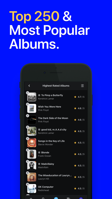 Musicboard: Albums & Songs screenshot 1