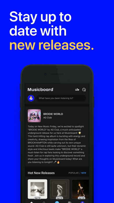 Musicboard: Albums & Songs screenshot 2