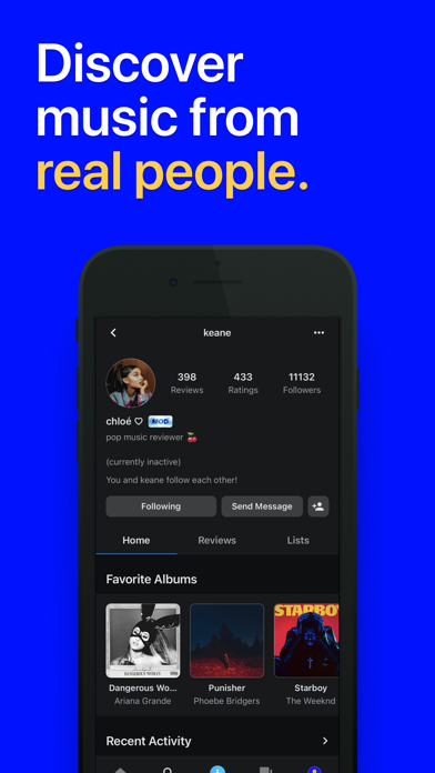 Musicboard: Albums & Songs screenshot 3