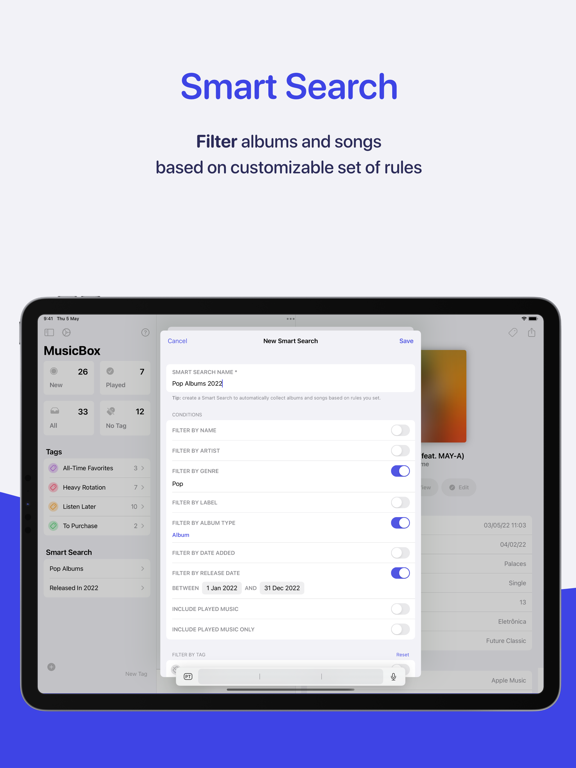 MusicBox: Catalog and Organize screenshot 6
