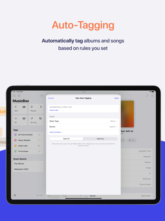 MusicBox: Catalog and Organize screenshot 7