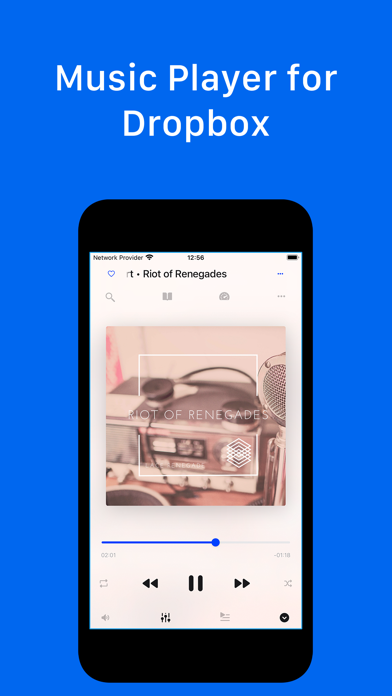 Musicbox: player for Dropbox screenshot 5