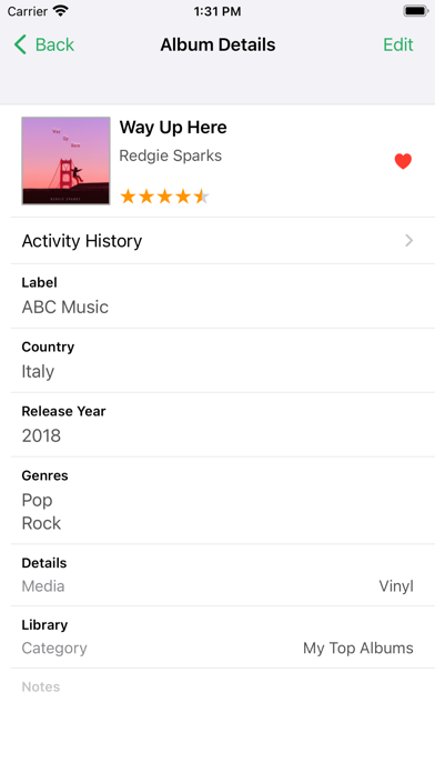 MusicBuddy: Vinyl & CD Tracker screenshot 2