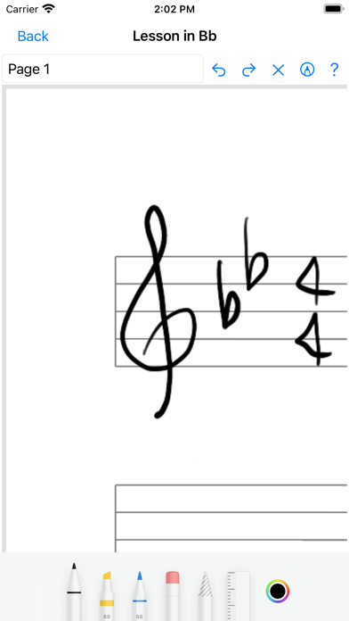 MusicJotter screenshot 1